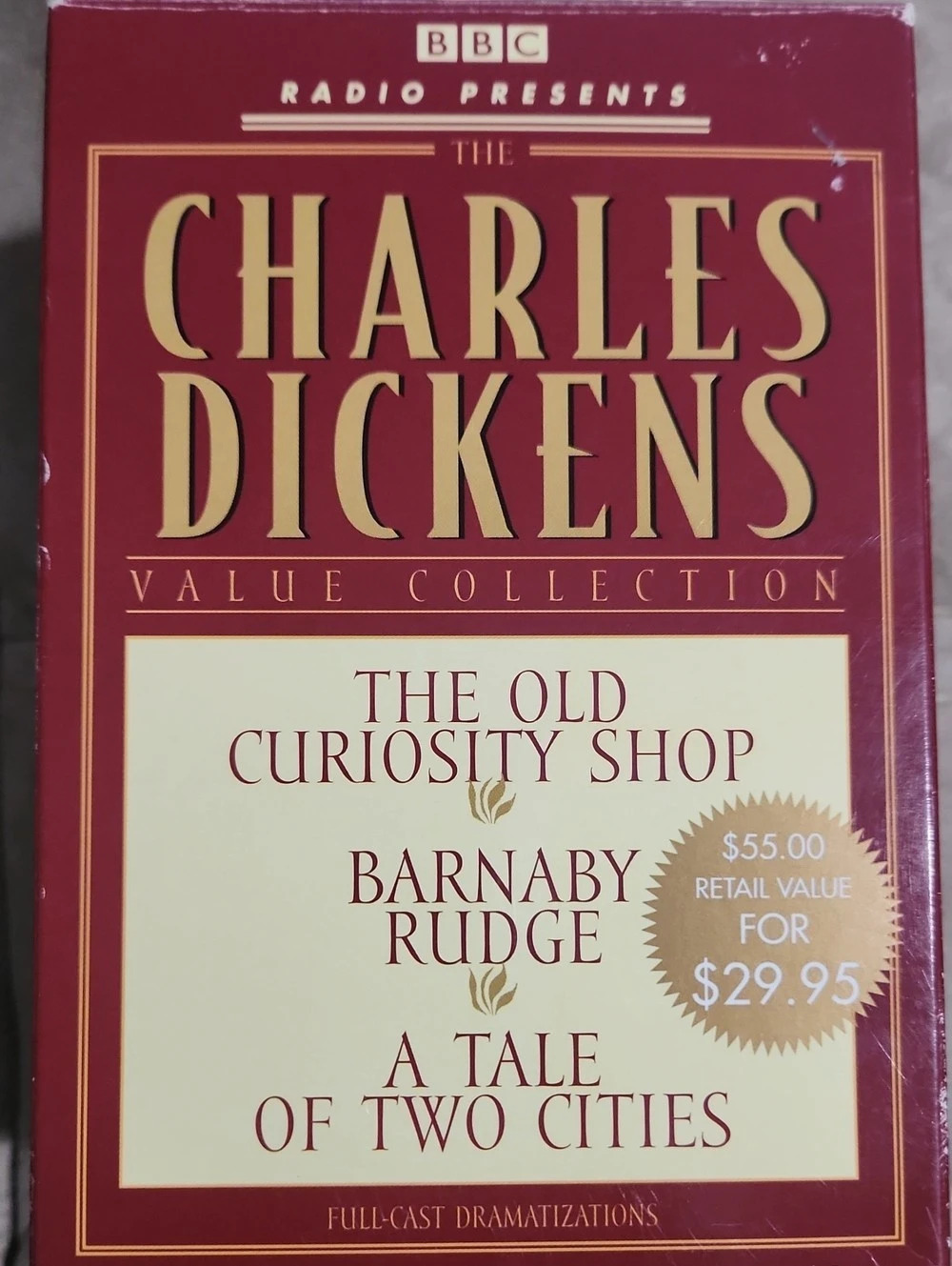 BBC Charles Dickens Value Collection 8-Cassette Audio Collection